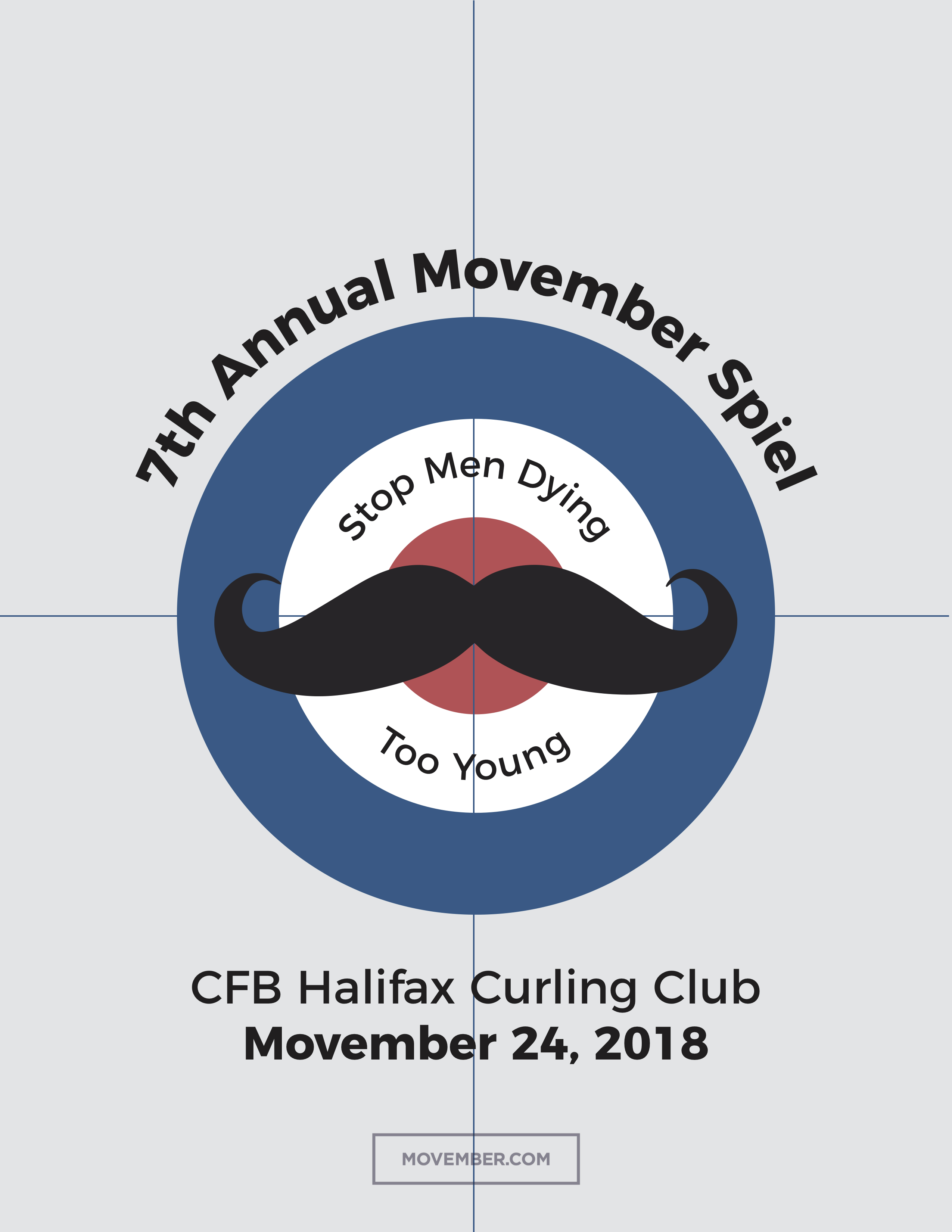 Movember Curling Design 2018